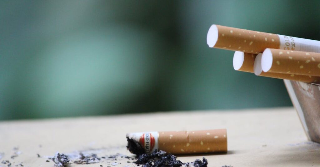 Quais substâncias nocivas existem nos cigarros?