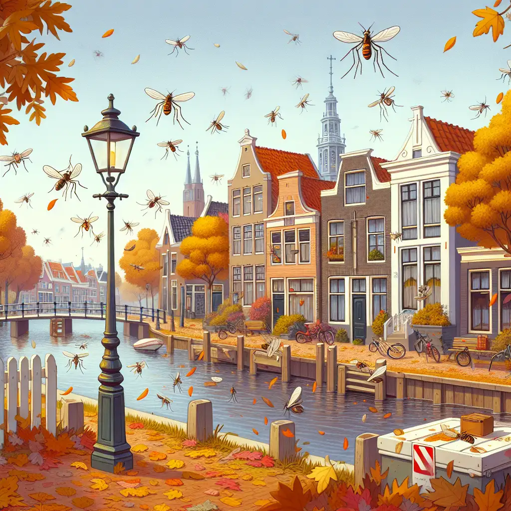 Os mosquitos ainda estão ativos na Holanda em novembro?