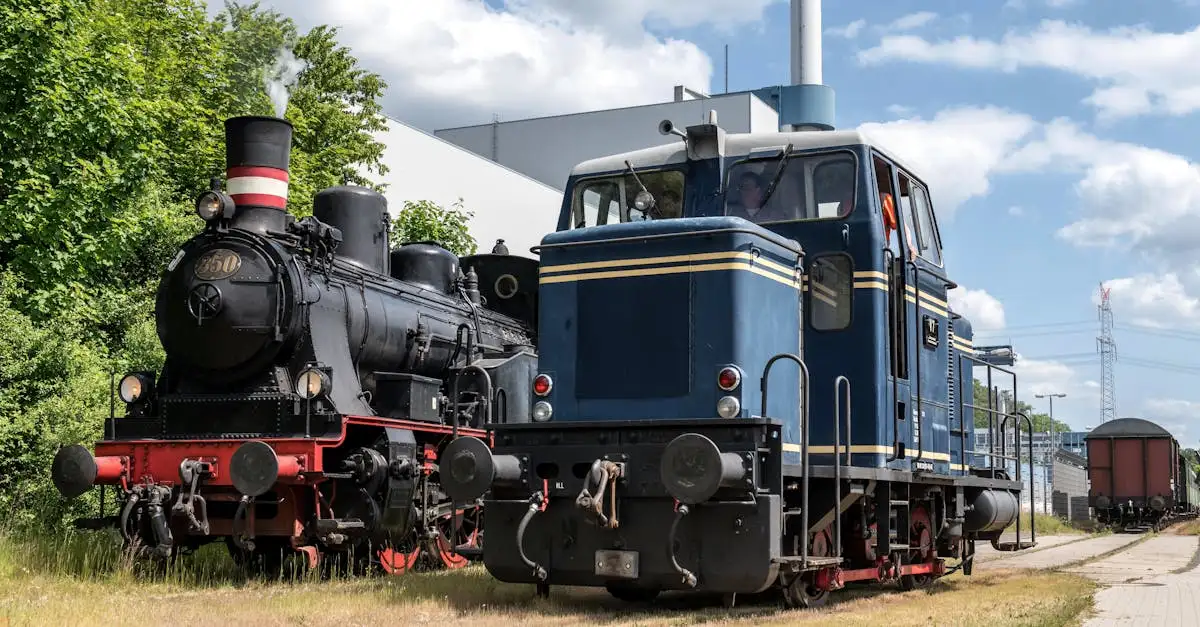 Quais foram as primeiras locomotivas e ferrovias na Holanda?