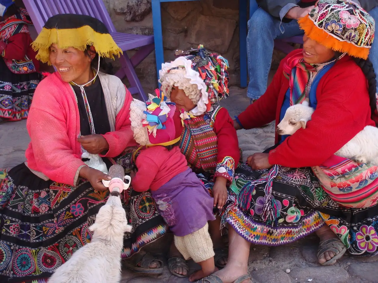 Quais materiais eram usados pelos incas para fazer roupas?