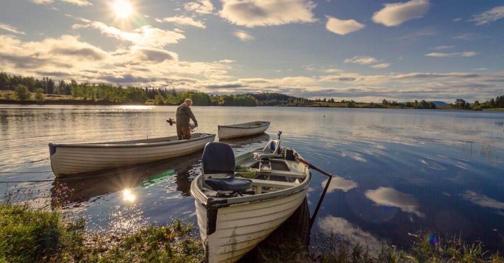 Quais são os melhores locais para pescar na Escócia?