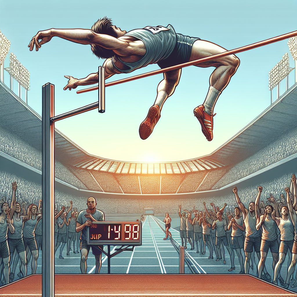 Qual é o recorde mundial atual de salto em altura?