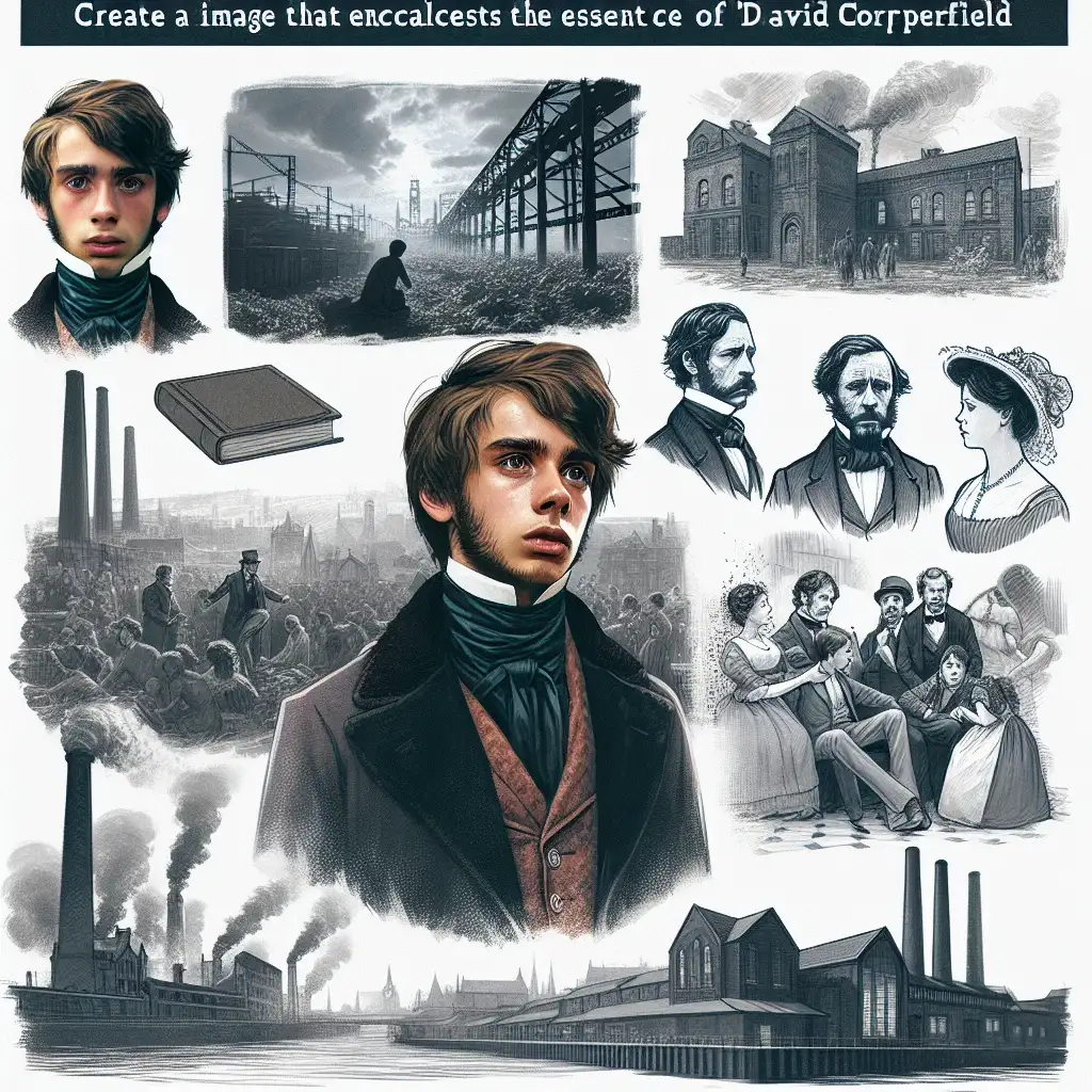 Qual o resumo da obra 'David Copperfield' de Dickens?
