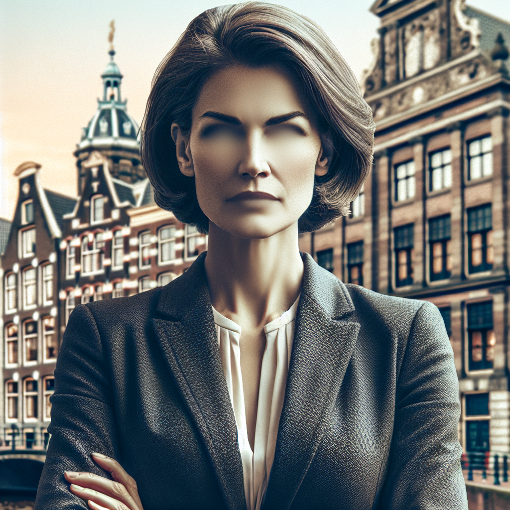 Quem é a prefeita de Amsterdã, Halsema, e qual seu papel?