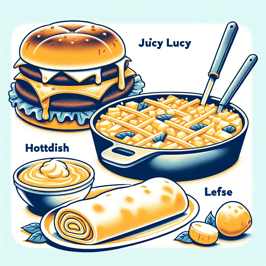 Quais as 3 principais especialidades culinárias de Minnesota?