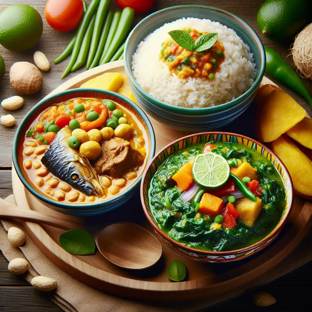 Quais são as 3 principais especialidades culinárias da Gâmbia?