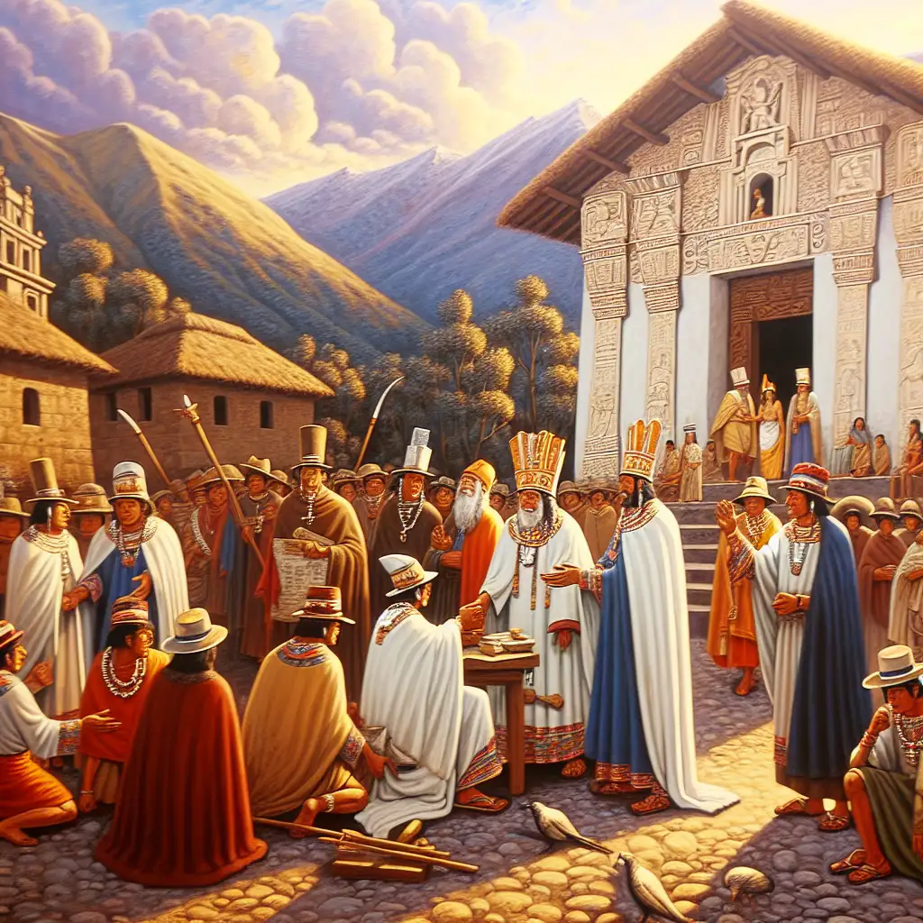 Qual era a função dos sacerdotes na sociedade Inca?