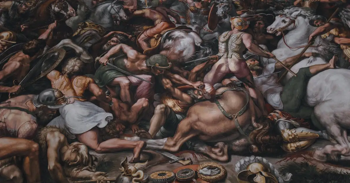 Qual o significado da guerra entre Titãs e Olympianos?