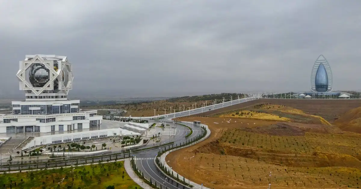 Quais são as 3 principais atrações do Turcomenistão?