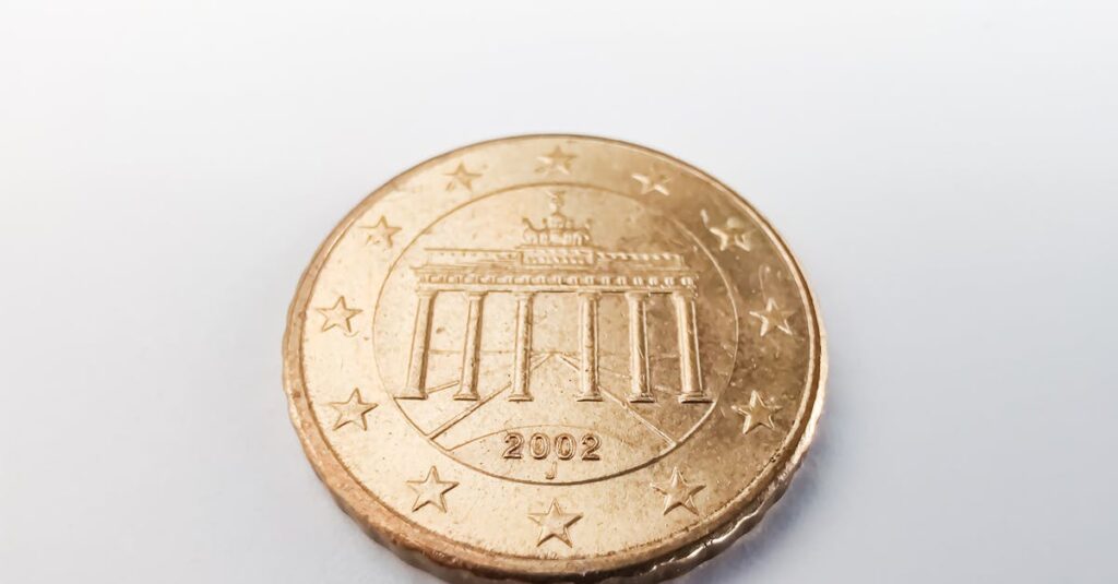 A moeda de 1 cêntimo de 2002 é rara? Descubra aqui!