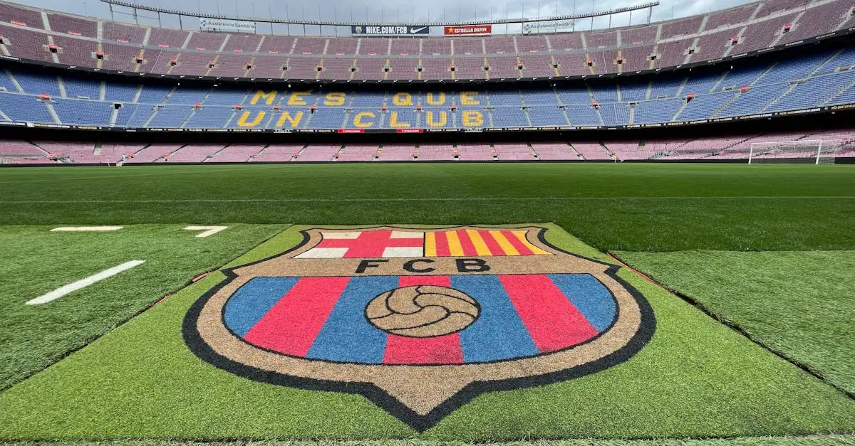 Onde está localizado o FC Barcelona, famoso clube de futebol?