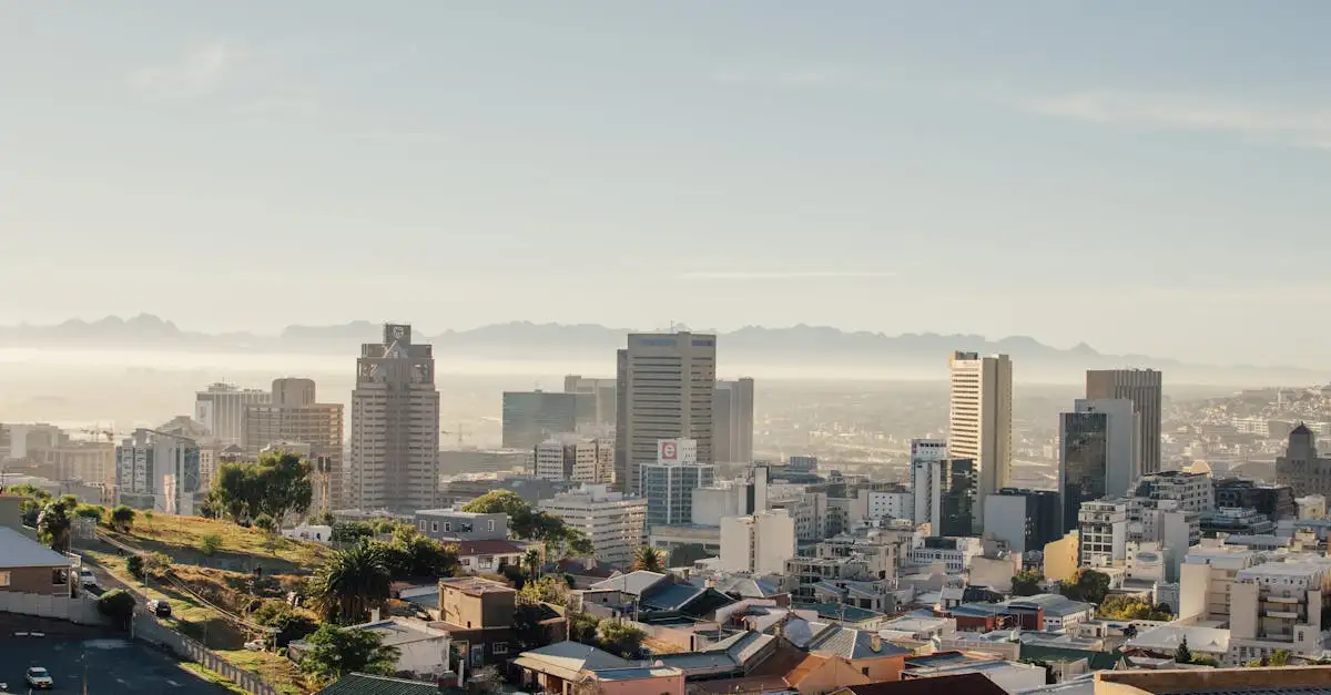 Qual é a capital da África do Sul e qual a sua importância?