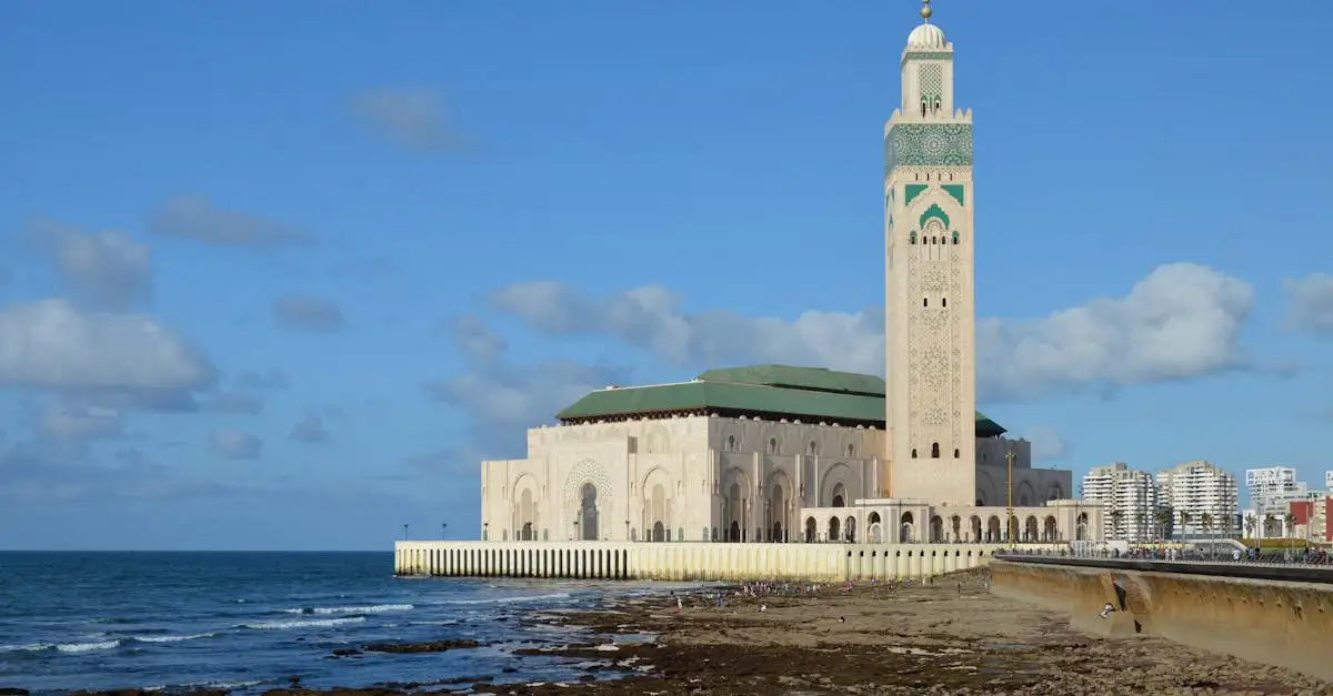 Qual é a maior mesquita de Casablanca e do mundo?