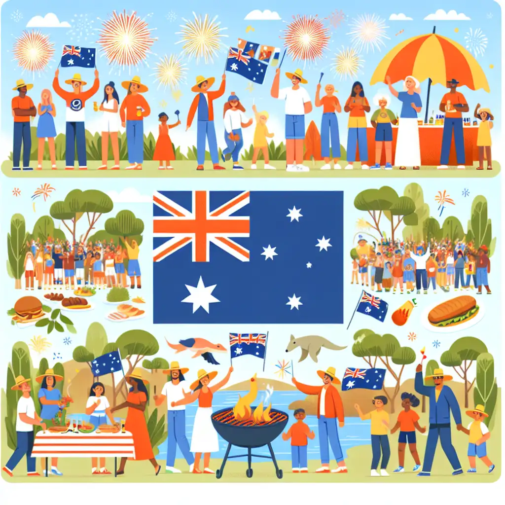 Qual é o feriado nacional celebrado na Austrália?