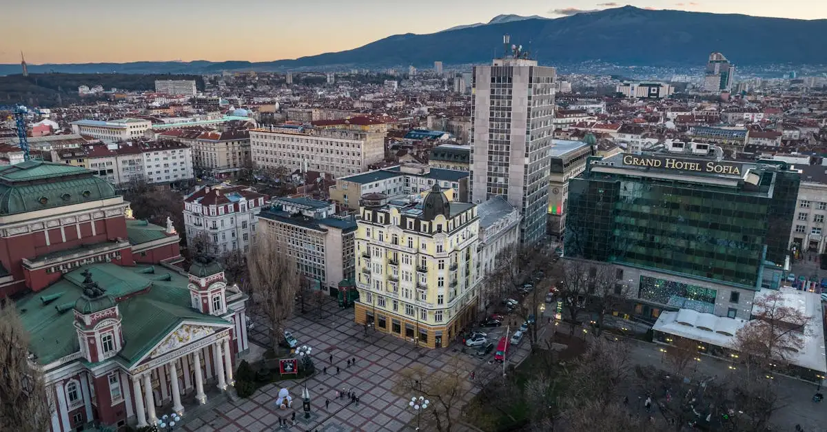 Quais são as 3 principais atrações turísticas na Bulgária?