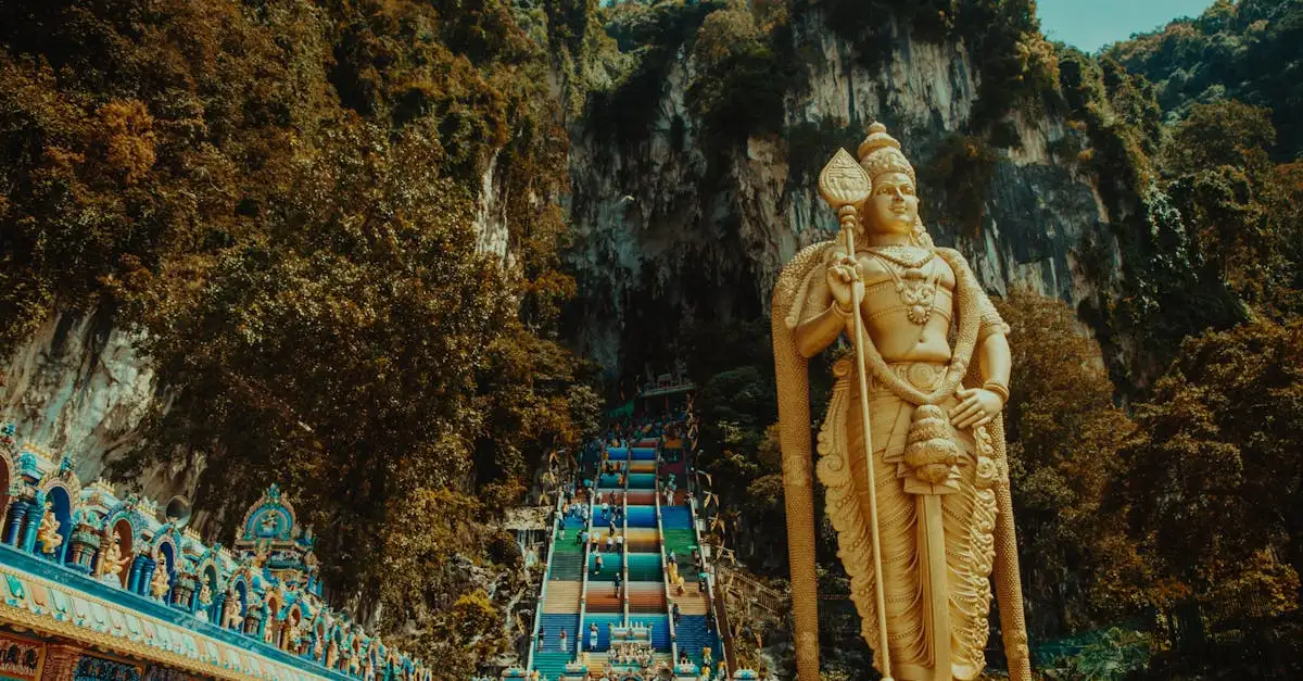 Quais são as 3 principais atrações turísticas na Malásia?