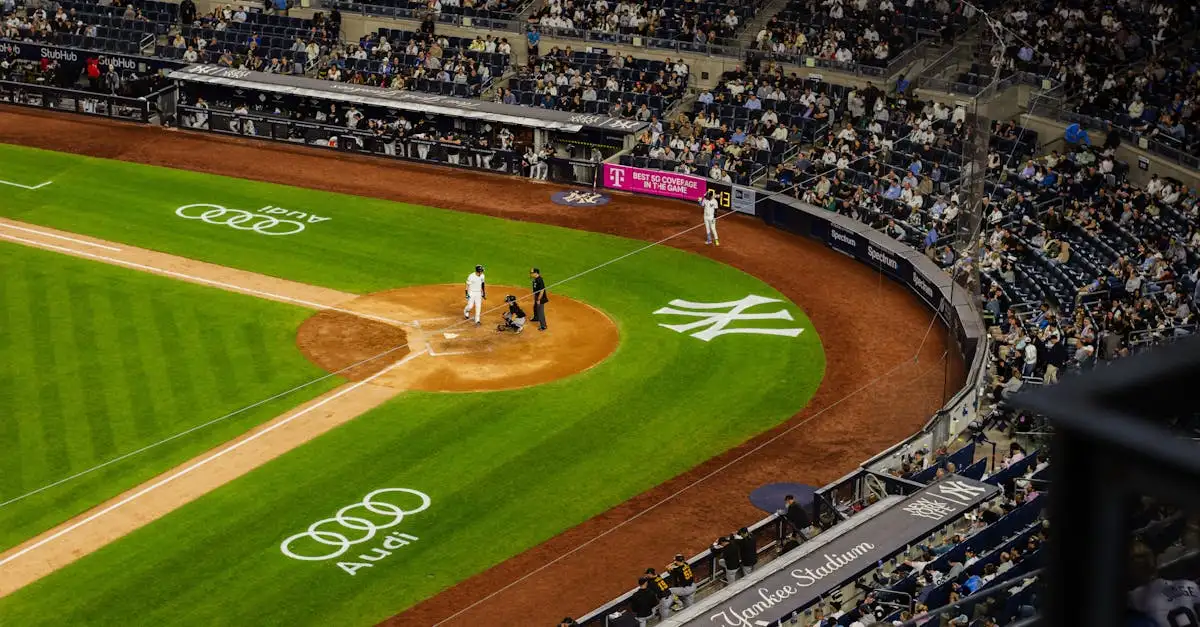 Qual é o estádio onde joga o New York Yankees?