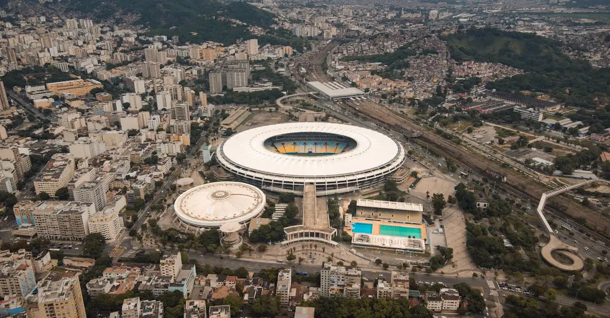 Você sabe onde fica o famoso Estádio Maracanã no Rio?
