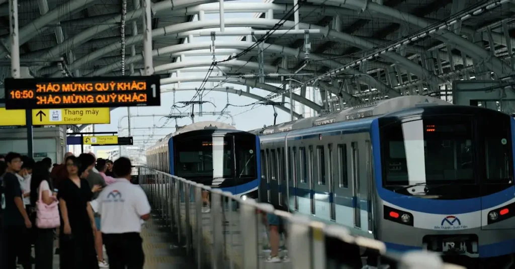 Como as linhas ferroviárias eletrificadas diminuem as emissões de CO2?