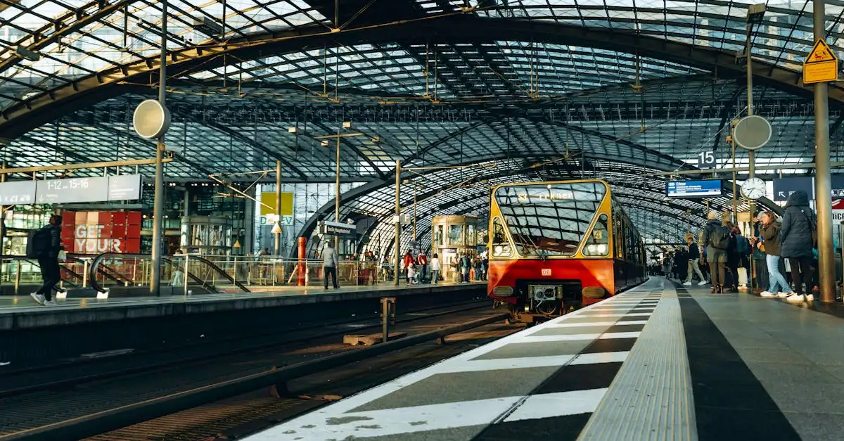 Como as redes ferroviárias da Europa foram padronizadas?