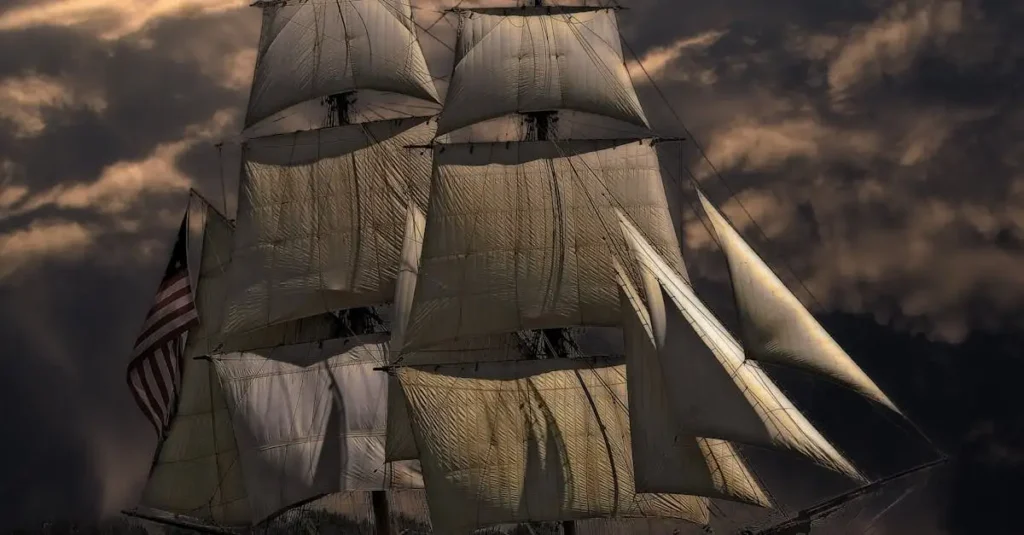 O barco à vela foi essencial para o transporte marítimo?