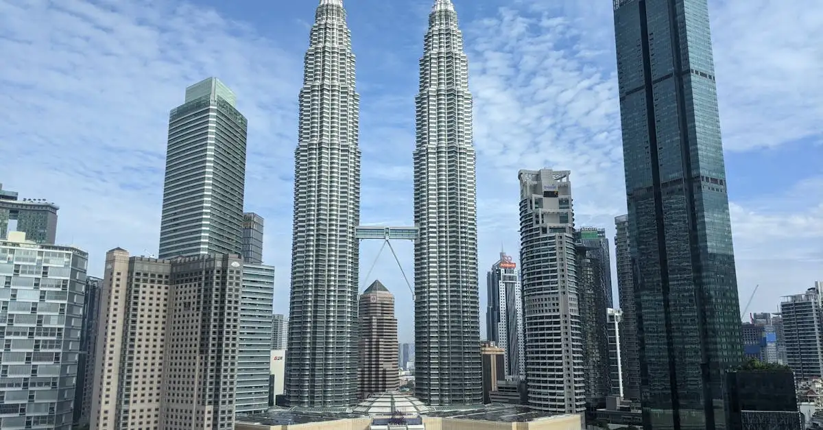 O que são as Torres Petronas na Malásia?