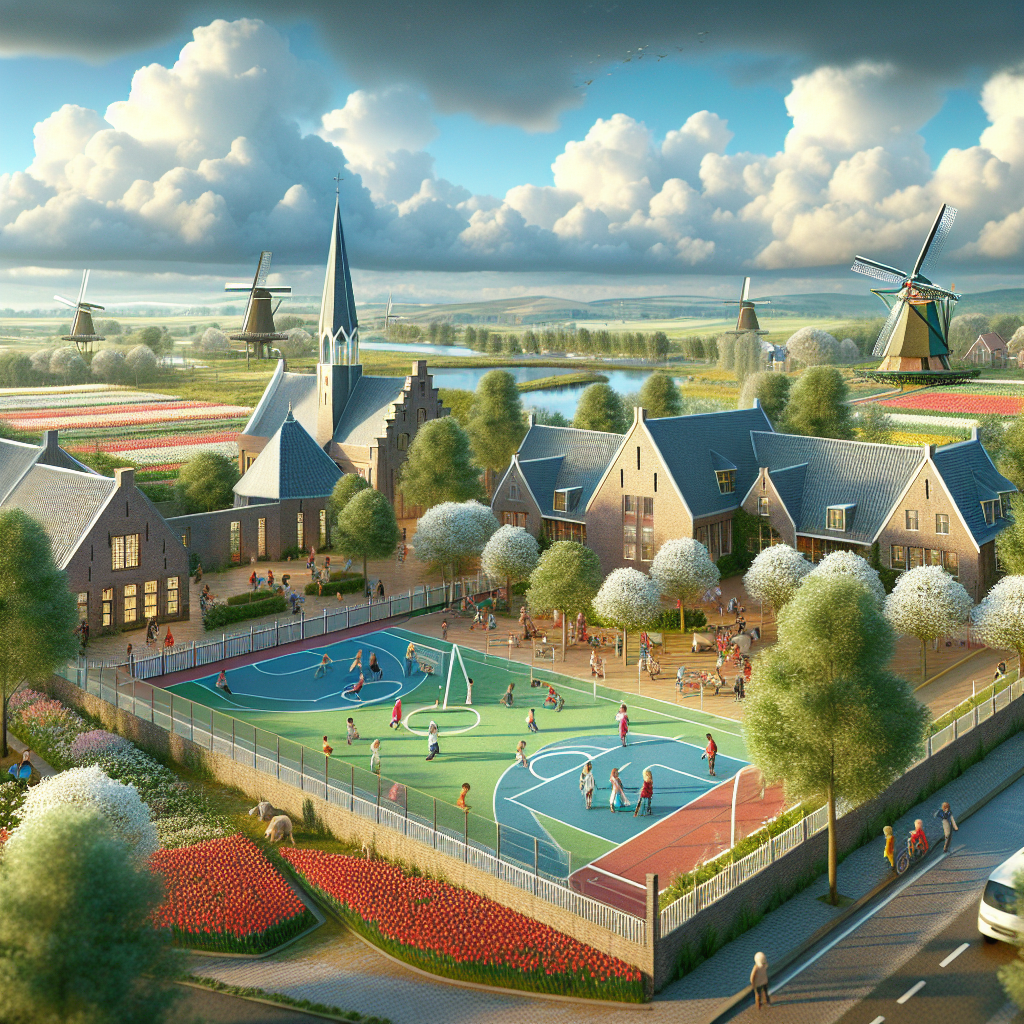 Quais são as principais informações sobre a escola Wings na Holanda?