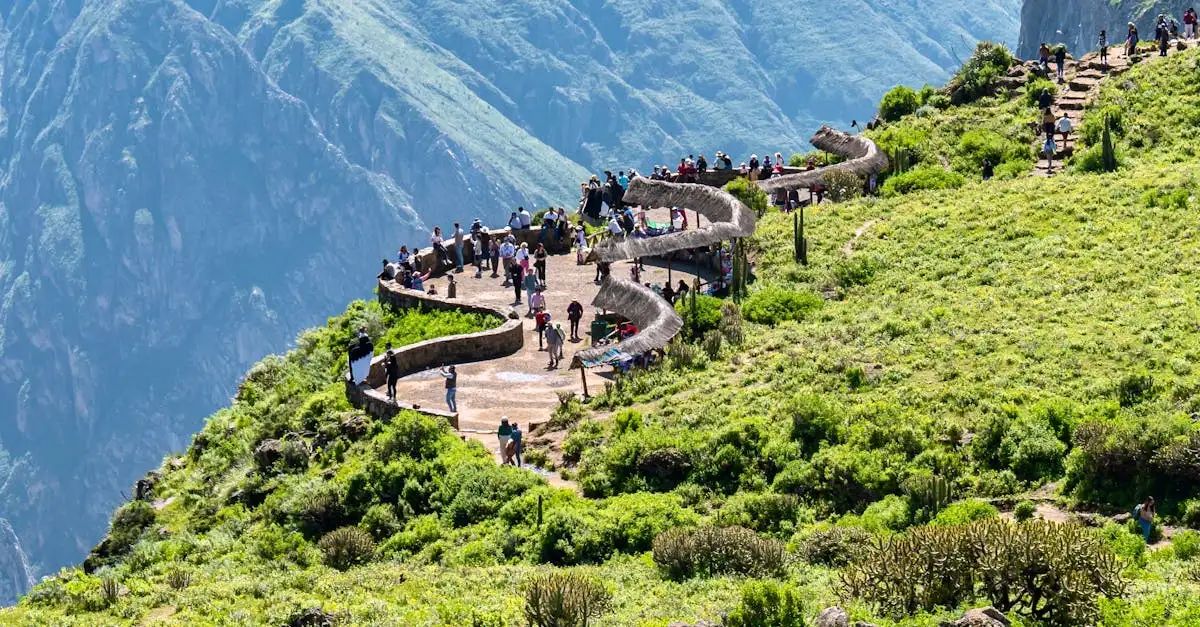 Qual é a cidade peruana que leva ao Canyon de Colca?
