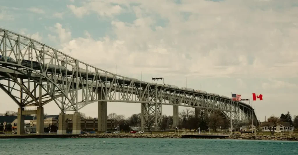 Como o Lago Ontário Define a Fronteira Canadá-EUA?