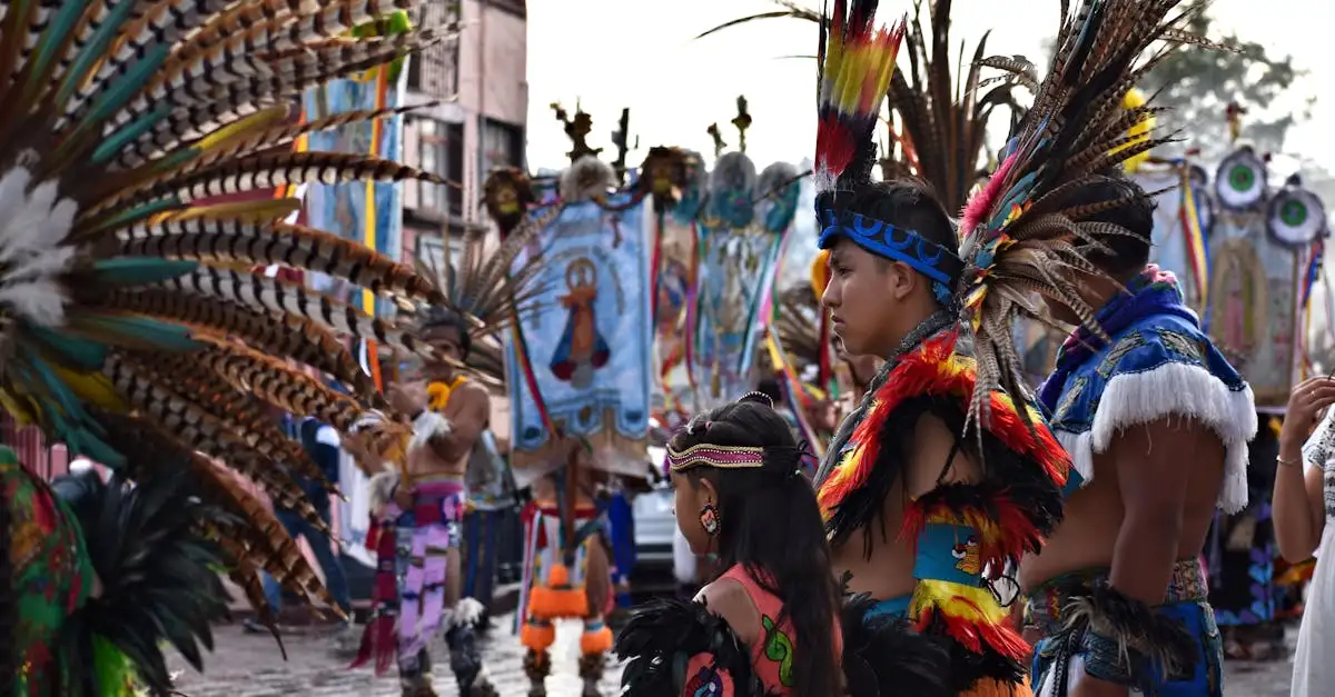 O que é o festival contemporâneo dos descendentes maias?