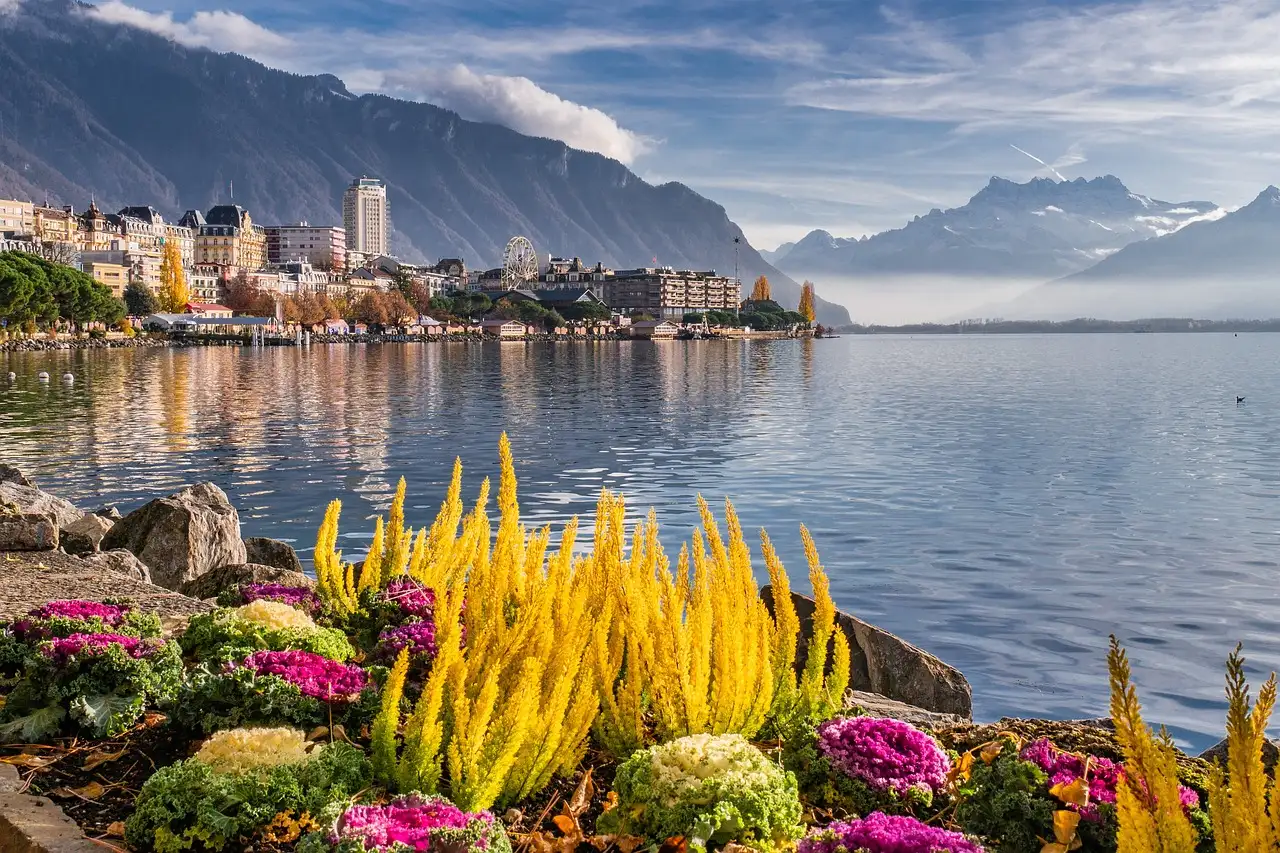 Quais os principais destaques do Lago de Genebra, Suíça e França?