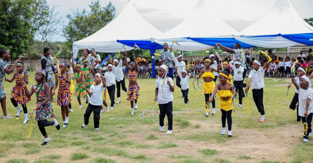 Quais são os eventos e atividades mais divertidos em Gana?