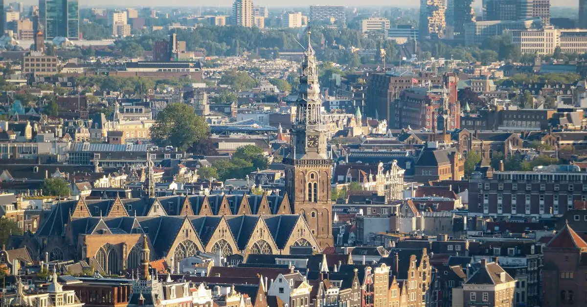 Qual cidade da Holanda guarda os principais arquivos históricos?