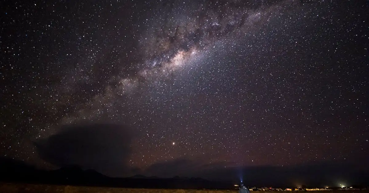 Qual deserto chileno possui o céu estrelado mais brilhante?