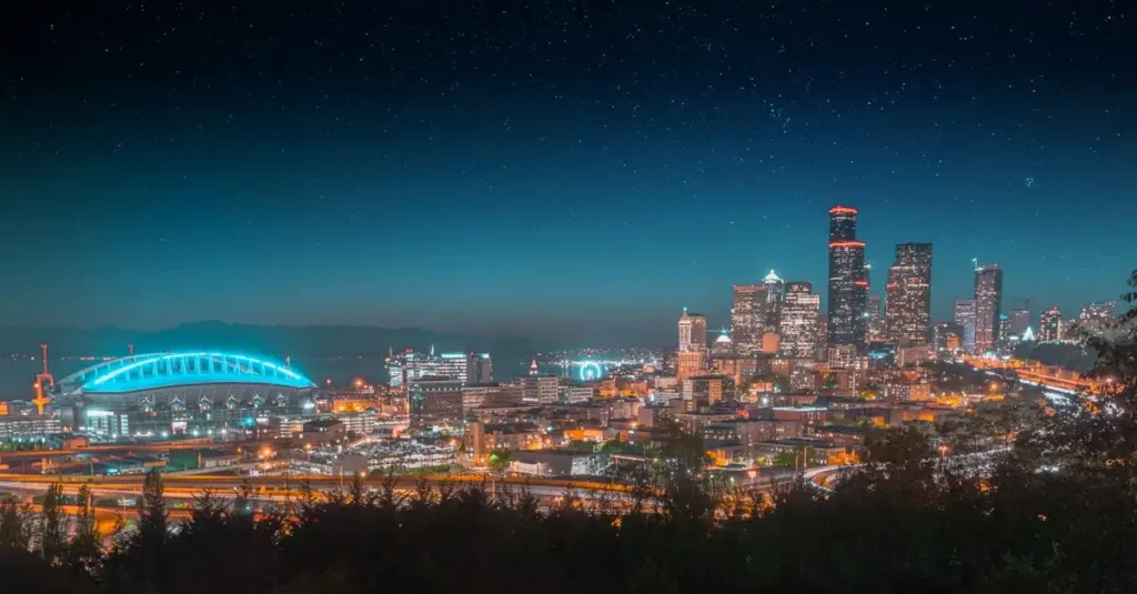 Qual é o nome do estádio onde jogam os Seattle Seahawks?