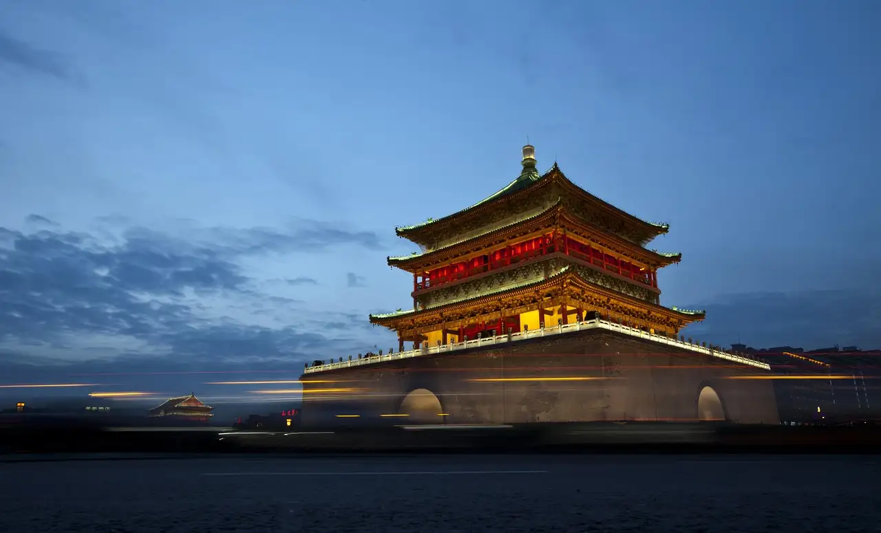 Qual o papel histórico de Xi'an na Rota da Seda?