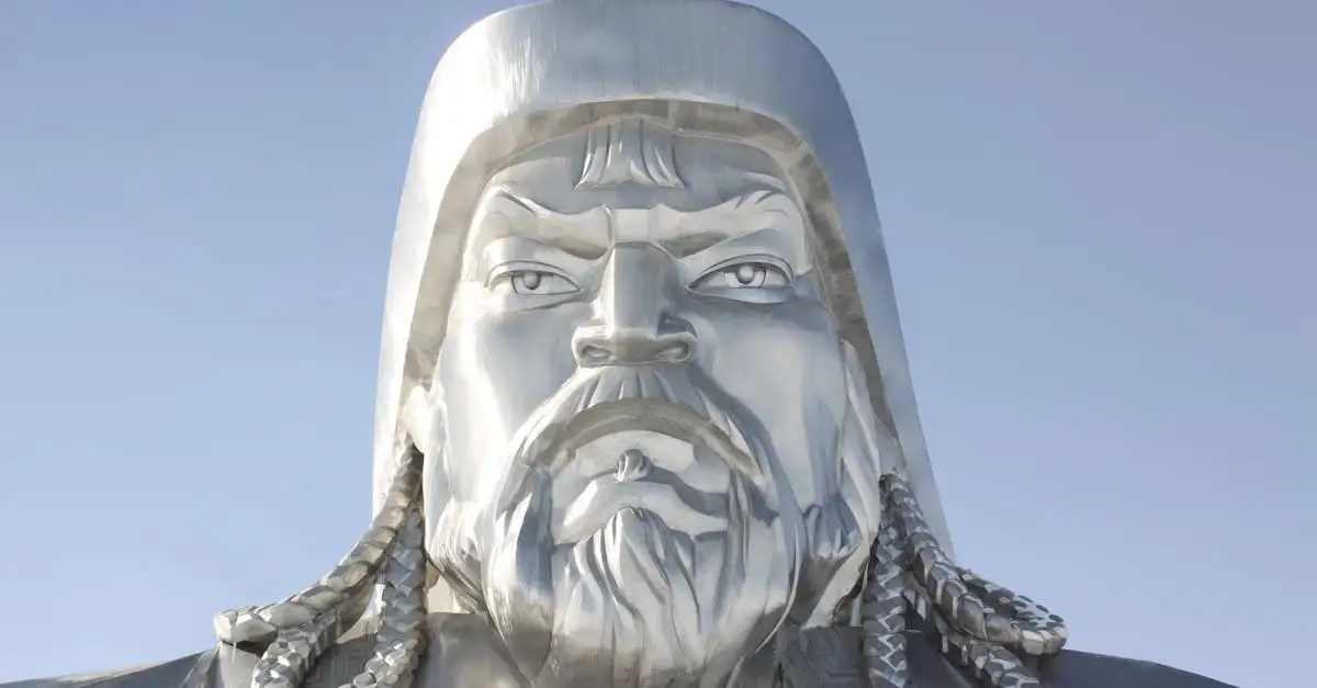 Quem foi o fundador do Império Mongol, Genghis Khan?