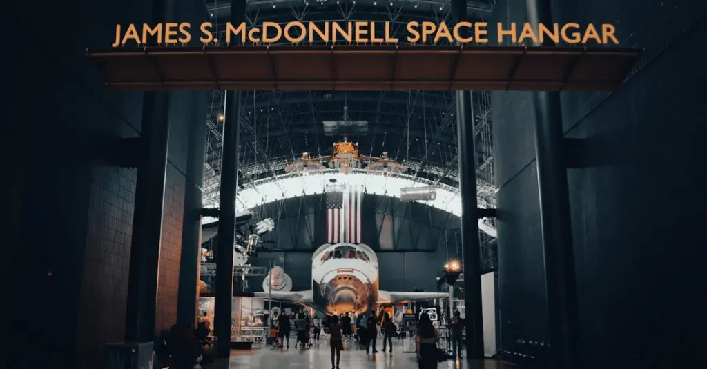 Onde fica o Museu Nacional do Ar e do Espaço Smithsonian?