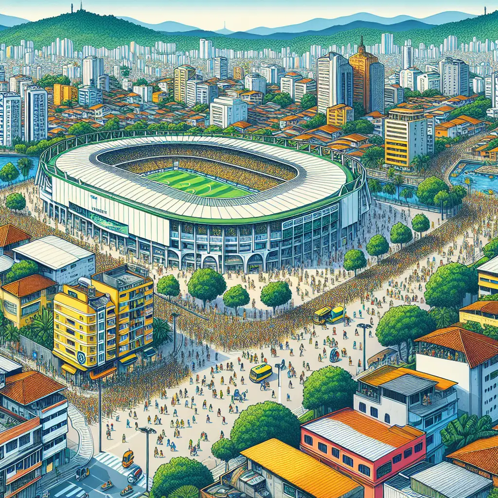 Qual cidade o Palmeiras escolheu para seus jogos no Brasil?