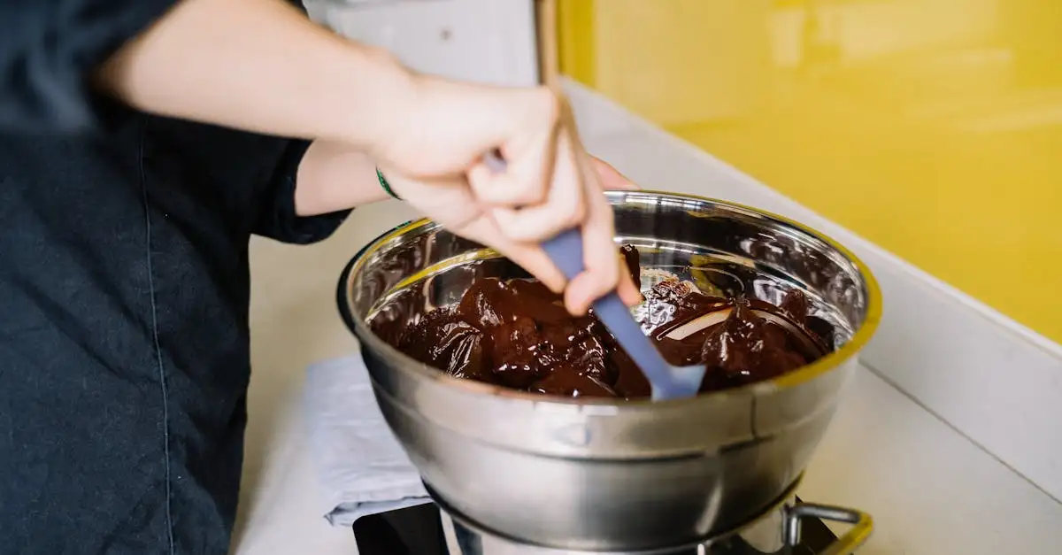 Como evitar que o chocolate derreta ao picar?