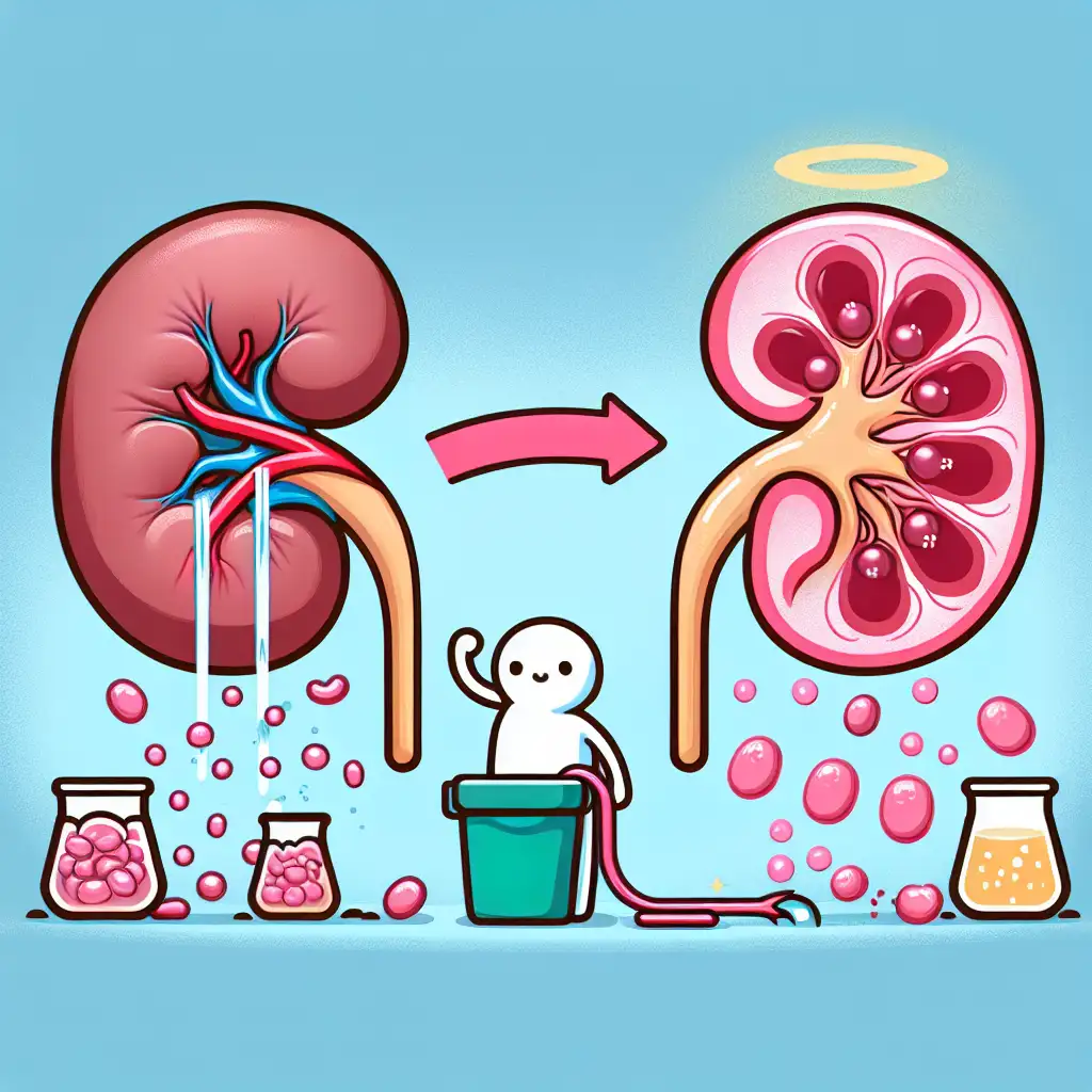 Como reverter danos nos rins por proteína na urina?