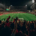 Onde fica o estádio do Olympique Lyonnais em Lyon?