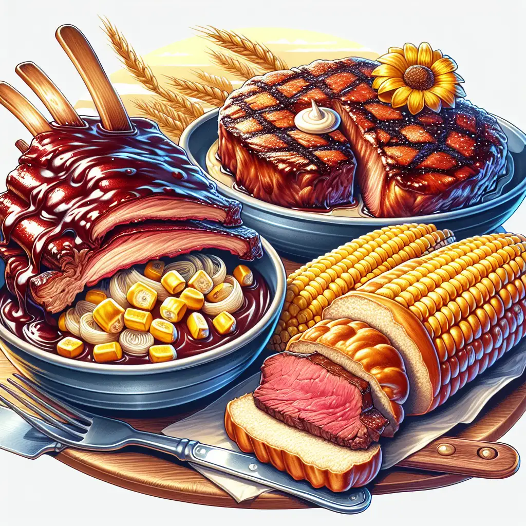 Quais são as 3 especialidades culinárias do Kansas?