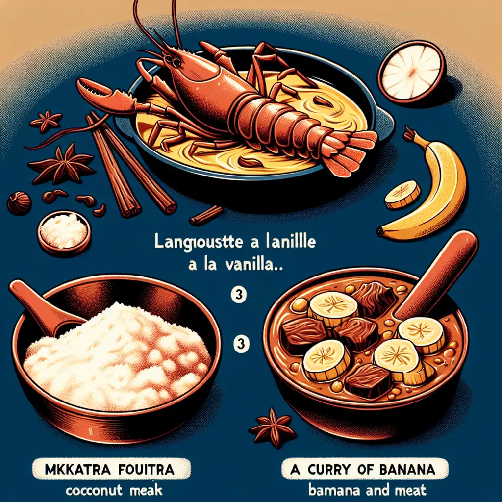 Quais são as 3 principais especialidades culinárias das Comores?