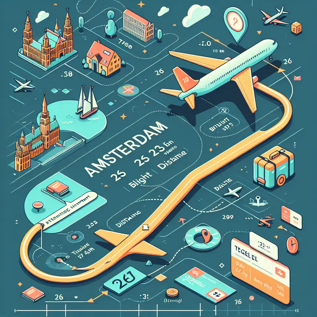 Qual é a duração do voo de Amsterdã a Berlim Tegel?