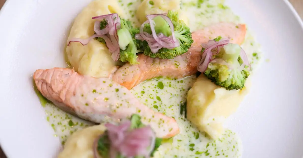 Qual molho combina melhor com aspargos e salmão?