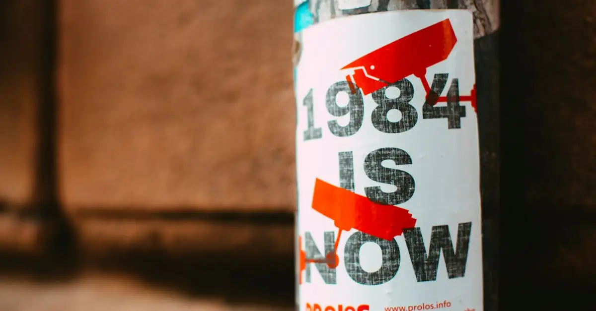 Quem é o autor do mundo distópico de 1984?